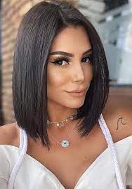 46 Best Short Bob Haircuts And Hairstyles For Women In 2020 Lily Fashion Style Long Bob Haircuts Medium Hair Styles Hair Inspiration