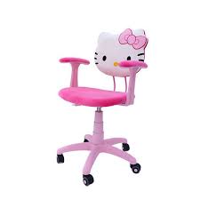 Hello Kitty Desk Chair Enchanting Chair With Cozy Sunbrella Adjutable Arms Task Office Chair For Chil Hello Kitty House Hello Kitty Furniture Hello Kitty Items