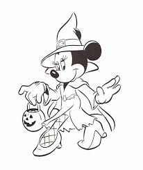 If your child loves interacting. Disney Minnie Mouse Halloween Coloring Page Halloween Coloring Coloring Home