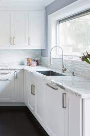 Previous photo in the gallery is kitchen ideas design cabinets islands backsplashes hgtv. 25 White Modern Backsplash Ideas Contemporary Design Style