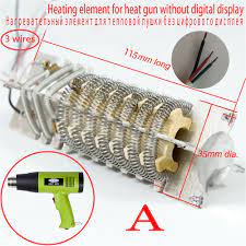 Heating Element For Hot Air Gun Heater Element For Building Hair Dryer With Lcd Digital Display Heat Gun Heat Guns Aliexpress