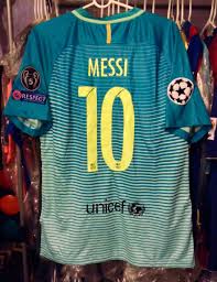 Lionel messi will not be training with barcelona until he signs a new contract at the spanish club, according to reports. Lionel Messi Barcelona Jersey