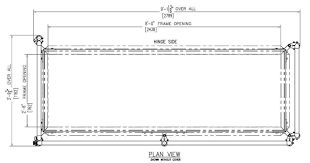 A type l roof hatch permits easier movement for maintenance personnel, tools and equipment from a full size stairway. 30 X 96 Service Stair Access Roof Hatch Safety Railing