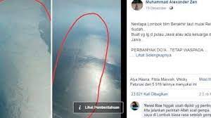 Maybe you would like to learn more about one of these? Heboh Foto Laut Retak Retak Bmkg Tepis Isu Bakal Ada Gempa Besar Di Pulau Jawa Bangka Pos