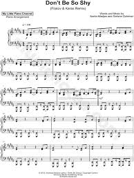 Please download one of our supported browsers. My Little Piano Channel Don T Be So Shy Filatov Karas Remix Sheet Music Piano Solo In G Minor Download Print Sku Mn0205292