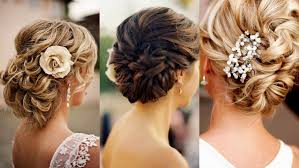 To put it otherwise, you should search for wedding updos that accentuate your hair texture, like this half up, half down look. 12 Wedding Day Killer Hairstyles For Curly Hair Pouted Com