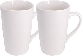 Amazon Com Belinlen 2 Pack 16 Oz Coffee Cup Simple Pure White Ceramic Cup Plain Large Tall White Ceramic Milk Tea Coffee Mug With Handle Kitchen Dining Dowan coffee mug set, 16 oz coffee mug set of 6, ceramic mug for coffee, tea, cocoa, and this coffee mug set must be a functional partner for your new day.