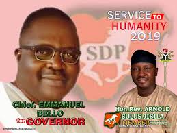 SOCIAL DEMOCRATIC PARTY, ADAMAWA STATE.