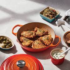 Food is first seared over high heat, then finished slowly in a flavorful liquid. Braiser Le Creuset Official Site