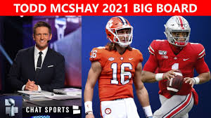 Todd is the story of a man who has always felt like the odd man out. from a young age, todd is shunned and ridiculed by his peers. Todd Mcshay S 2021 Nfl Draft Big Board Way Too Early Top 32 Prospect Rankings Youtube