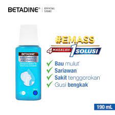 Maybe you would like to learn more about one of these? Betadine Mouthwash And Gargle 190 Ml Mbf Obat Kumur Shopee Indonesia