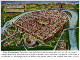 I romani trasformarono verona da piccolo villaggio di capanne in grande città con palazzi in muratura, infrastrutture e strade lastricate in pietra. Verona Romana E Medioevale Fiab Verona