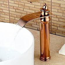 Retro Deluxe Fauceting Kostenloser Versand Luxus Waschtisch Armatur Kupfer Bad Wasserfall Wasserhahn Warmes Und Kal Wasserhahn Wasserfall Wasserhahn Waschtisch