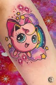 Jigglypuff Tattoo For Women By Carly Kawaii Kroll Melbourne Australia Jigglypuff Tattoo Kawaii Tattoo Tattoo Artist Quotes