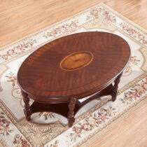 The leick home chocolate cherry round condo/apartment coffee table makes it easy to create a fashionable focal point in a smaller living space. Cherry Coffee Tables You Ll Love In 2021 Wayfair
