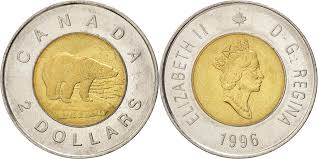 Coins And Canada 2 Dollars 1996 Canadian Coins Price