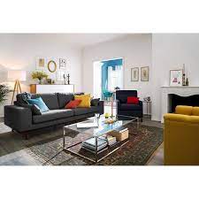 Sofa Billund 3 Sitzer Strukturstoff Sofa Design Wohnzimmer Ideen Klein Wohnzimmer Gemutlich