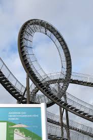 No need to strap in for a ride on this walkable roller coaster. Tiger And Turtle Magic Mountain Hot Spot Im Revier Velomobil Blog