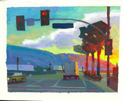 Angela Sung On Twitter Painting Art Sunset Painting