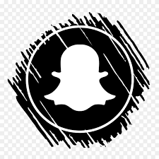 Free for commercial use high quality images Scribble Snapchat Logo Black Png Similar Png