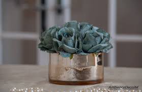 Type:decorative flowers & wreaths usage:decorative fowers feature: Turquoise Blue Silk Rose Centerpiece Preserved Floral Arrangements Silk Flowers