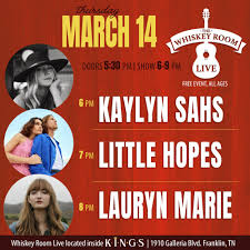 Little Hopes, Layrun Marie, Kaylyn Sahs in Franklin