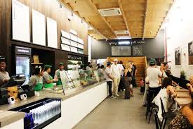 Sweet Green Comes To New York City Restaurant Interior Design Restaurant Layout Restaurant Concept