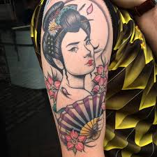 You can download and print it from your computer for free!! 52 Japanese Geisha Tattoos Ideas And Meanings