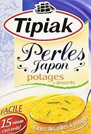 tipiak perles du japon pour potages et desserts perle de tapioca desserts perle du japon