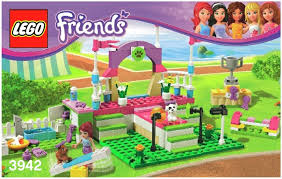 Lego Heartlake Dog Show Instructions 3942 Friends Lego Friends Dog Show Lego
