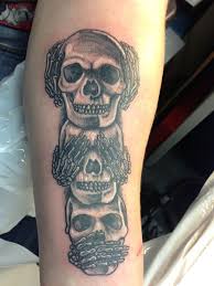 See No Evil Hear No Evil Speak No Evil Tattoo For Men See No Evil Hear No Evil Speak No Evil Tattoo Bandit Ink