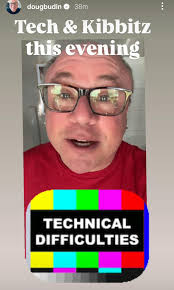 No Cook & Kibbitz for Aug. 7th. Doug will go live