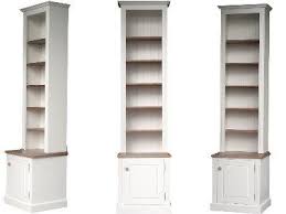Easily wall mounted with a hook. 100 Solid Wood Bookcase 8ft Tall White Painted Waxed Alcove Adjustable Display Shelving Unit Bookshelves With Cupb Wooden Bookcase Wood Bookcase Bookcase