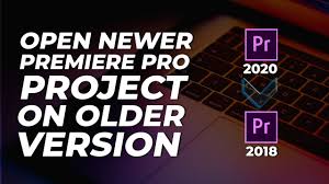 Menghasilkan video dan dvd kualitas tinggi dengan banyak pilihan pengeditan gratis terbaru unduh sekarang. Open New Premiere Pro Project On An Older Version Of Adobe Premiere Pro Easy Method Youtube