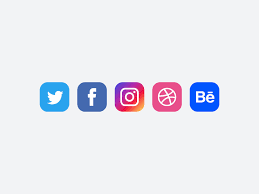Ready to be used in web design, mobile apps and presentations. Minimal Social Media Icons 2018