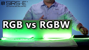 rgb vs rgbw led strips differences by sirs e rgbw led strip led strip led