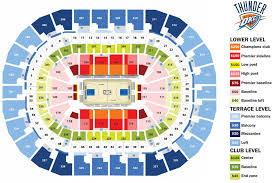 Okc Thunder Stadium Seating Chart Www Bedowntowndaytona Com