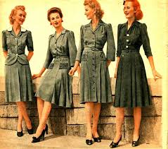 1940s Fashion For Women Girls 40s Fashion Trends Photos More 1940s Fashion Women 1940s Fashion Vintage Clothes 1940s