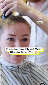 Getting a bold buzz cut hairstyle! 😍