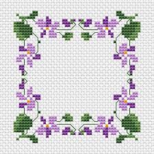 Maybe you would like to learn more about one of these? Violets Border Free Cross Stitch Pattern Cross Stitch Border Pattern Cross Stitch Flowers Cross Stitch Boarders