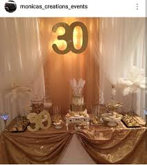 30th Birthday Theme Dessert Table And Decor 30th Birthday Decorations 30th Birthday Themes 30th Birthday Party For Her