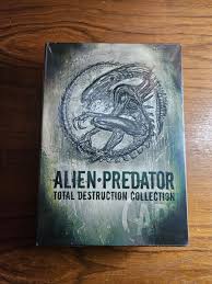 Alien-Predator, Total Destruction Collection (DVD, 2008, 8-Disc Set) Brand  New 24543544449 | eBay