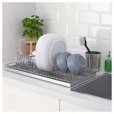 Kungsfors Dish Drainer Ikea In 2021 Dish Drainers Kitchen Fittings Kitchen Counter Decor