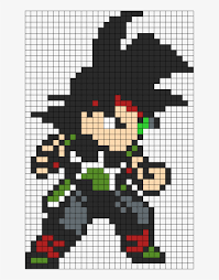 Coloring goku by number dragonball super pixel art for android. Dragon Ball Pixel Art Gallery Of Arts And Crafts