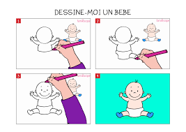 Voir plus d'idées sur le thème dessin bébé, dessin, bebe. Apprendre A Dessiner Un Bebe En 3 Etapes