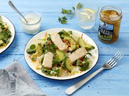 Salade Californienne Au Pamplemousse Avocats Et Filets De Thon Recette Salade Californienne Recettes De Cuisine Salade