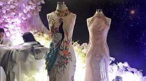 Biaya nikah 2020 bikin kantong kempes? Yuk Intip Harga Gaun Pengantin Di Pameran Bridestory Fair 2018 Tribun Jakarta