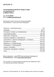 Reise zum mittelpunkt der erde: Katalog 12 Versandantiquariat Hans Jurgen Lange By Versandantiquariat Hans Jurgen Lange Issuu