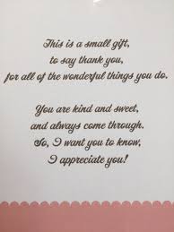 Thank You Gift Coworker Gift Assistant Gift Thank You Card Etsy Coworker Thank You Gift Thank You Quotes For Coworkers Thank You Poems