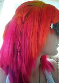 I have done highlights with cupcake pink and reapplied atomic again after having roots done weeks later! Special Effects Atomic Pink Special Effects Cherry Bomb Special Effects Cupcake Special Effects Napalm Orange M Hair Styles Sunset Hair Creative Hair Color